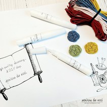 전통매듭 필수 미니 매듭풀/9ml/투명하게 변해요, 미니 매듭풀