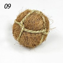 햄스터울타리 햄스터계단 새로운 애완 동물 씹는 장난감 자연 등나무 공 대화 형 토끼 앵무새 햄스터 고양, 09 09