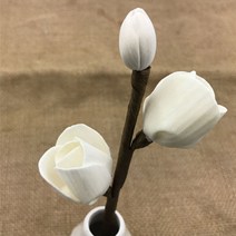 디퓨저 리드 목련가지 페이퍼플라워 스틱, 목련가지 화이트_15개