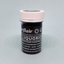 공예몰 Sugarflair 슈가플레어 36. Black 슈가크래프트 설탕공예 색소, 1개