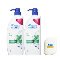 헤드앤숄더 쿨멘솔 샴푸 기획팩, 850ml x 2p + 헤어브러쉬, 3세트