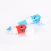 휴대용 뚜껑 특이한 알약 볼펜 사무용 1P, 제품선택, 기본형
