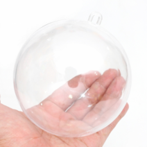 오꿈 투명공 플라스틱 투명캡슐 아크릴볼, 01 투명공 원 10cm 5set, 1