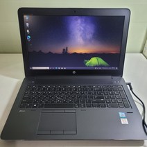 모바일 워크스테이션 노트북 HP ZBOOK 15 G4 I7-7820HQ, WIN10 Pro, 16GB, 256GB, 코어i7, 블랙
