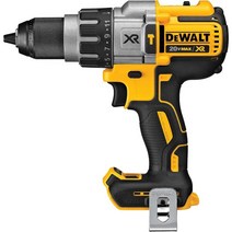 디월트 20V MAX XR 해머드릴 브러쉬리스 3단 공구전용(DCD996B) 옐로우/블랙, 드릴 베어 툴., 1개
