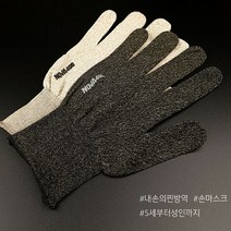 CRT 구리장갑 구리 위생장갑 블랙M 어른장갑 장갑 향균장갑