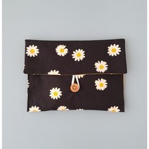 [DIY키트 패키지] 18cm 사각 끈 생리대 파우치만들기 방수파우치 자유학년 바느질세트