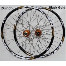 자전거 휠 림 pasak mtb 산악 2627.529 인치 셋 밀봉, 26인치 블랙 골드