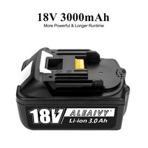마키다 충전식배터리makita 18v 3000mah 3.0ah 전동 공구 led lxt bl1860b bl1860 bl1850 16, 협력사, 5ah-1pcs