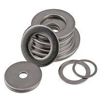 엔진고압세척기 고압분사기Plain Washers M16-M36 304 Stainless Steel Gasket Metal Screw-flat GB97 Ext, 12 M24X44X4.0(4Pcs)