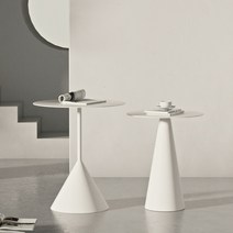 놀 사리넨테이블 다이닝 대리석 원형 식탁 테이블, 화이트 스몰