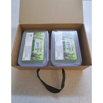 (선물세트)후계자농원 울릉도 자연산 산마늘 명이나물 장아찌 선물용 2kg, 500g(진공팩)4개