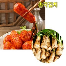 전라도 여수 총각김치 1kg 3kg 5kg 10kg 여수돌산갓 고들빼기김치 주왕산김치 산갓김치 여수갓김치추천, 총각김치 5kg