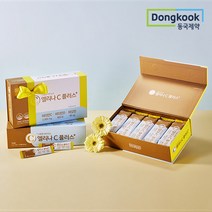 동국제약 엘리나C 플러스 고함량 프리미엄 약국 비타민C 2000mg 100포 비타민D3 비오틴, 1박스