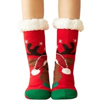 스키 등산 캠핑 양말 1 쌍 겨울 여성 열 아늑한 퍼지 셰르파 슬리퍼 양털 안감 미끄럼 방지 야외 홈, 협력사, 07