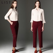 리스트 [리스트] 베이직 테이퍼드 팬츠
