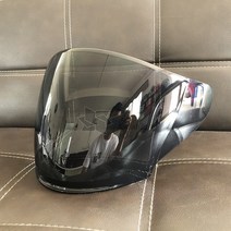 SHOEI J CRUISE I II FORCE4 오토바이 액세서리 용 반 헬멧 바이저 방지 스크래치 윈드 실드 렌즈, Deep smoke