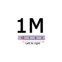자기 접착 테이프 측정 미터법 0.9M-10M 연귀 트랙 측정 테이프 T-트랙 라우터 용 강철 눈금자 톱 테이블 목공 도구, 1M-LTR