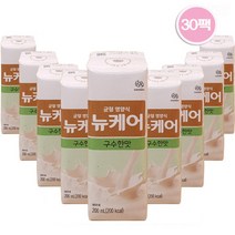대상웰라이프 뉴케어 구수한맛 200ml x 30팩, 30개