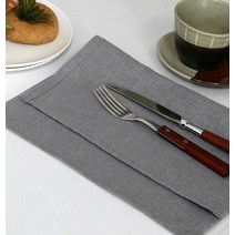 린넨 100% 테이블매트 식탁매트 냅킨 30x40 37color, 04-콘베이지