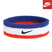 나이키 땀흘림 막아주는 SWOOSH 헤어밴드, 흰파빨