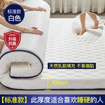 바닥 침대 메모리폼 라텍스 접이식 매트리스 1인용 슬립존 토퍼
