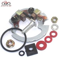 엔진 벨브 조정 1PCS 오토바이 스타터 카본 브러쉬 CB750 1992 F2 모터 부품, 한개옵션0