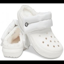 크록스(NC웨이브충장점) 클래식 라인드 네오 퍼프 클로그 206589-143