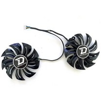 GA91B2U PowerColor 레드 데빌 RX580 GPU 쿨러 냉각 팬 Radeon Red Dragon AX RX 480 470 비디오 카드 교, 01 GA91B2U