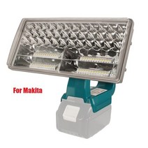 배터리 작업등 전동공구 40W LED 작업 빛 USB 충전기 밀워키 마끼다 호환 보쉬 디월트 18V 이온 9 인치 램프 실내 야외 손전등, 06 For MT3