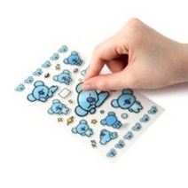 BT21 에폭시 스티커, 알제이