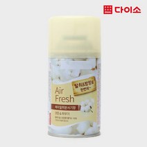 [다이소]자동 분사기향 코튼&파우더 280ml -1003625, 1개
