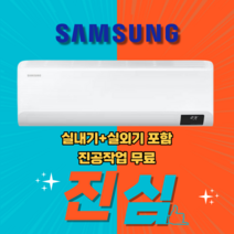 삼성전자 벽걸이 에어컨 인버터 냉방 6평형 AR06A1170HZ 실외기포함 설치비별도 가정용 원룸, AR10B5150HZ, AR10B5150HZ