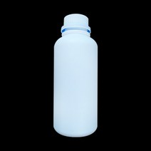 플라스틱 원형 용기 밀폐 통 공병 1000ml 1리터 백색 10개 묶음, 1개