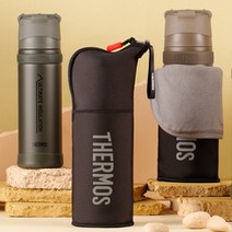 써모스 써모스텀블러 500ml 보틀커버 파우치 보온병 보냉병 텀블러, 단품