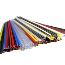 플라스틱 용접봉 ABS PP PE PPR PVC UPVC CPVC 긴 200mm 10 개, [01] Black 10pcs, [02] PE