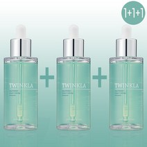 1+1+1 트윙클라 병풀 시카 고보습 프로폴리스 세라마이드 콜라겐 비타민 퍼펙트 그린 카밍 앰플 50ml+50ml+50ml, 앰플 50ml+50ml+50ml 3개