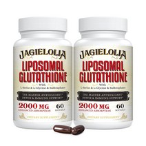 Jagielolia 리포솜 리포조말 글루타치온 2000mg 60정 2병