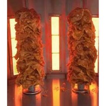 케밥기계 터키 바베큐그릴 로스팅 꼬치구이 훈제 철판, 꼬치그릴1개+철판 저장고 (옵션이미지확인)