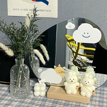 털찐 당근 토끼캔들, 클린코튼, 1개