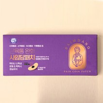 사임당 패치 동전 자석 파스 60매 근육통완화 1200가우스, 1개