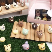 동물얼굴 초콜릿만들기세트.미소짓는 하루