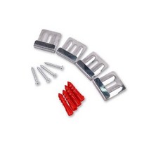 토토의선물&토토철물 거울 고정 설치 브라켓 부속 ㄷ자 4개1세트 욕실 화장대, 거울부속디귿자/4개1세트