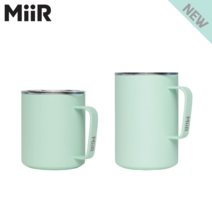 미르 캠프컵 신제품 슬라이드 뚜껑 12oz/354ml 16oz/473ml 시글래스 그린, 12oz / 354ml
