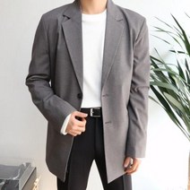 남자 고방 체크 블레이저 자켓 2color