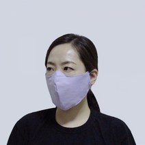 기타 무지 면 마스크, 퍼플