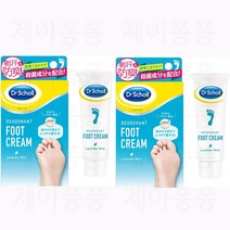 닥터숄 발냄새 제거 크림 30g 2개세트 풋 데오도란트 발크림