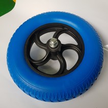 동그라미캐스터 13인치 청발포 ﻿ 바퀴 지름은 360mm 바퀴폭은 82mm