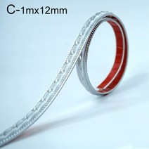 3D 자기 접착 라인 PVC 방수 습기 방지 거실 배경 벽 거울 프레임 가장자리 코너 장식 벽 스티커, 03 C