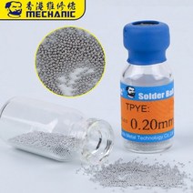 용접와이어 용접철사망 정비사 bga reballing 공 bga 재작업 수리용, 0.2mm